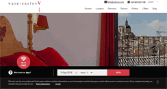 Desktop Screenshot of carlosv.com
